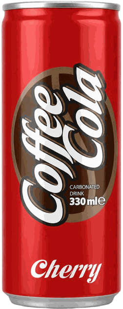 Coffee Cola Cherry can
